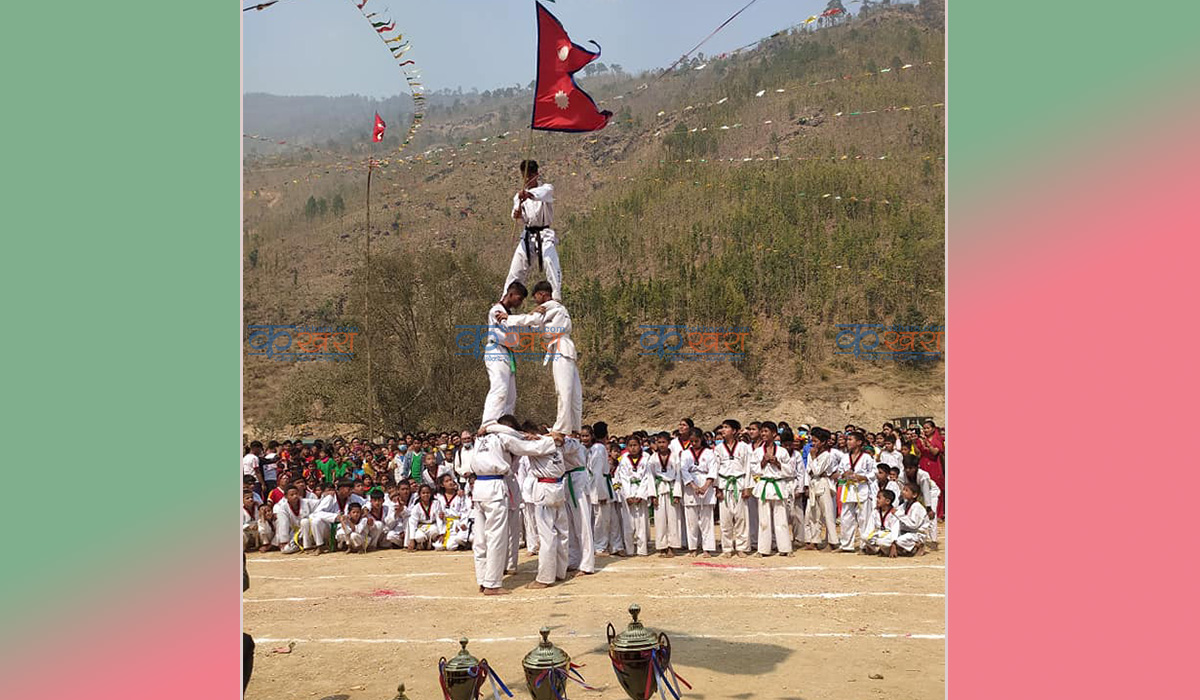 बेल्टापु मैदानमा सुरुभयो रनिङ शिल्ड